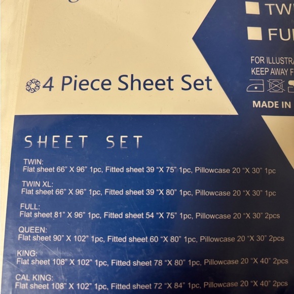 Stylish prints sheets king size extra soft 1800 thread count new deep pockets - Picture 3 of 6